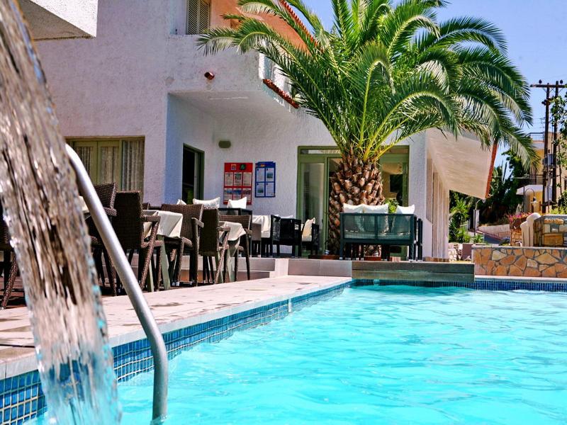 Sandy Bay Hotel Plomari Exterior foto