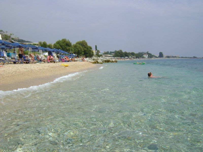 Sandy Bay Hotel Plomari Exterior foto
